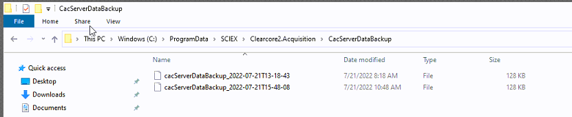 CAC database location.PNG