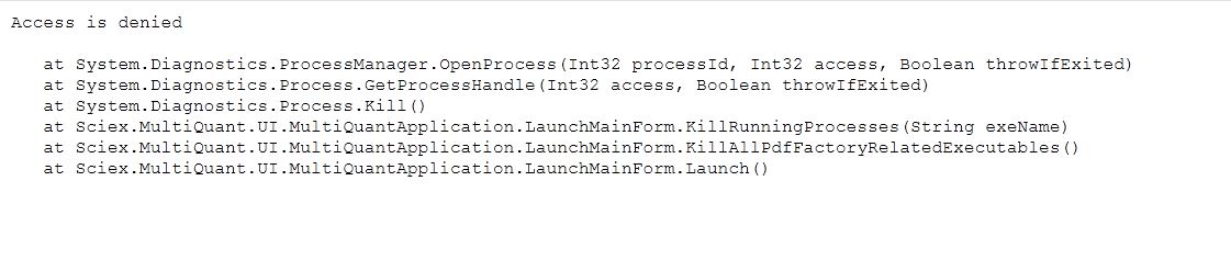 Access is denied