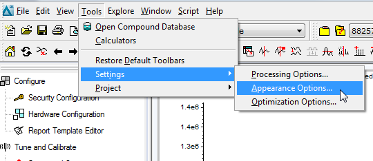 Tools Settings