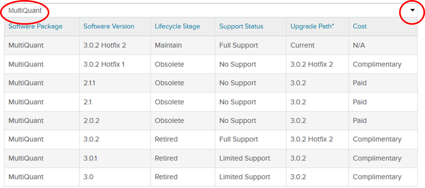software upgrade menu 2