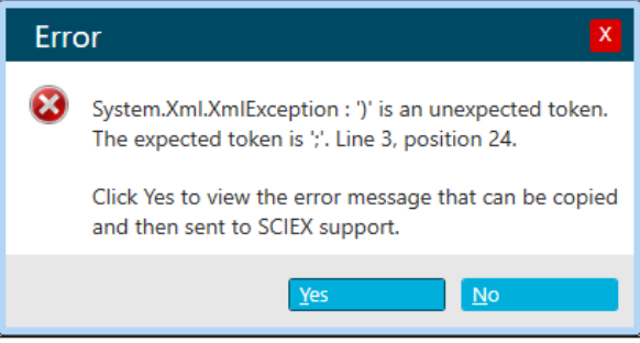 A screenshot of a computer error messageDescription automatically generated