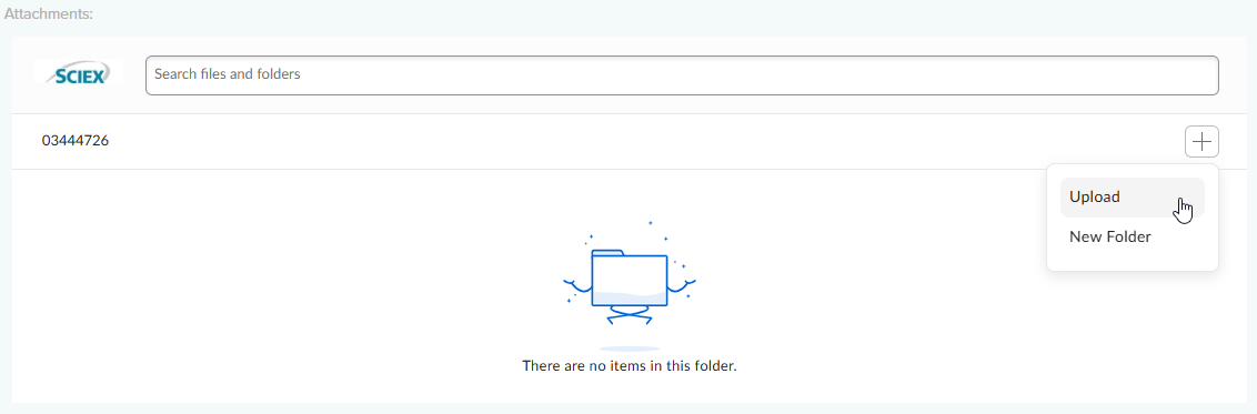Large File Add Option